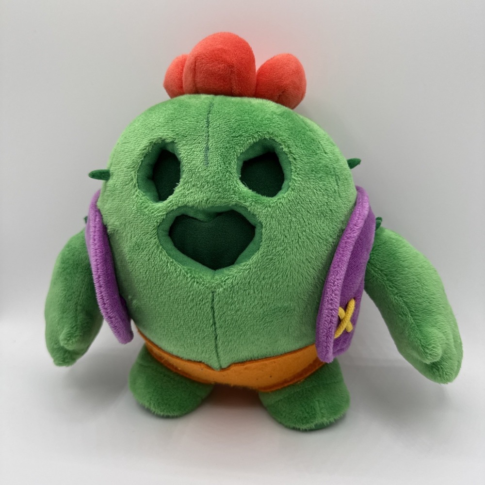 Authentic Brawl Stars Sakura Spike Supercell 2018 Doll Plush Cactus